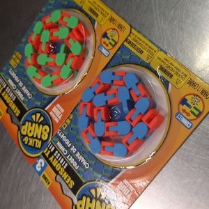 Klik & snap sensory toy stress relief fidget chain